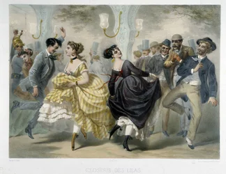 Ball at the Closerie des Lilas, circa 1860
