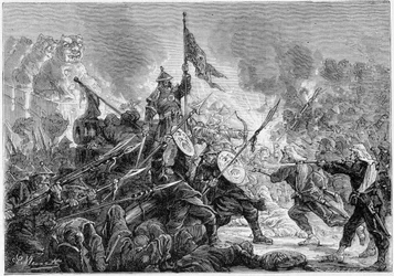 Battle of Palikao: defeat of the Manchu army before the Franco-British Expeditionary Force, 21/09/1860