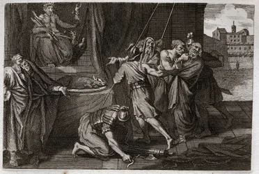 Bible of Royaumont, Old Testament: Death of Eleazar
