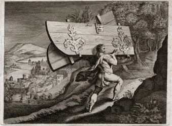 Bible of Royaumont, Old Testament: Gates of Gaza