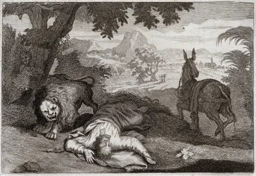 Bible of Royaumont, Old Testament: Disobedient Prophet