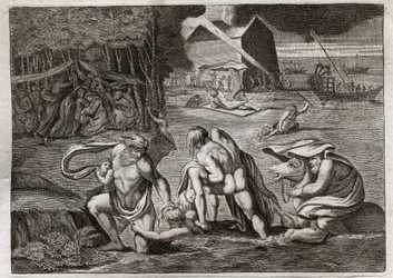 Bible of Royaumont, Old Testament: The Deluge