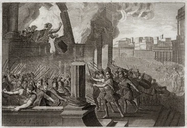 Bible of Royaumont, Old Testament: Zimri Burns