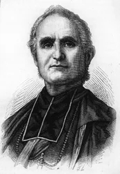 Bishop Félix Dupanloup (1802 - 1878), French prelate, bishop of Orléans