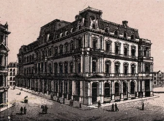 Boston, USA: post office view. The world illustrates 168 views (late 19th century)