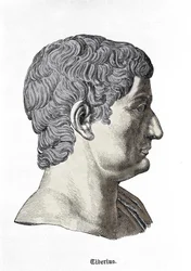 Bust of Tiberius.