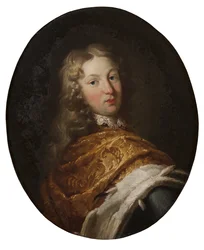 Portrait of Margrave Charles III William of Baden-Durlach