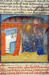 Charles VI, 512, 468r: Application for authorization to the Toulouse Municipal Library