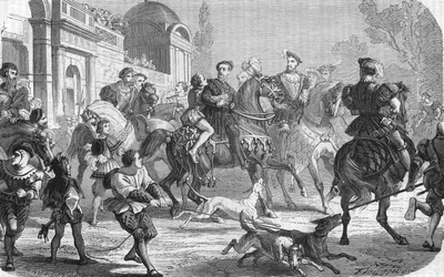 Charles V (1500-1558) at the court of Francis I (1494-1547)