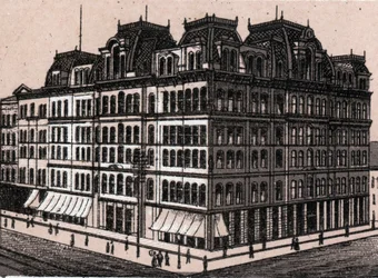 Chicago, USA: view of Field, Leiter & Co. Department Store