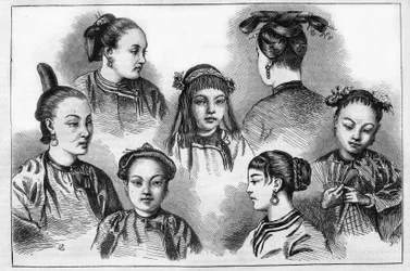 Chinese fashion and hairstyles in the 19th century