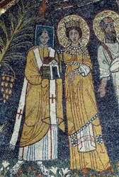 Christ among St Paul, St Cecilia, St Pascal, St Peter, St Valeriano and St Agata