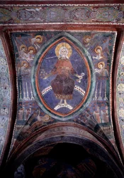 Christ from the Apocalypse with the Double Edged Sword