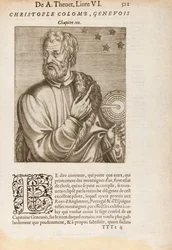 Christopher Columbus Using Star Navigation