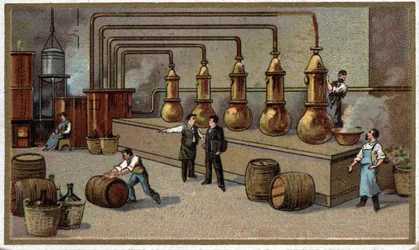 Chromolithography of the end of the 19th century