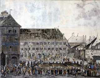 Climbing and Looting of the Town Hall of Strasbourg, 21 July 1789