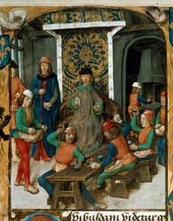 Coin minting in the Middle Ages