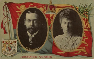 Coronation souvenir, King George V