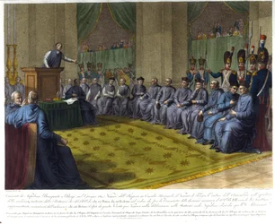 Council of the Bishops of the Empire convened by Napoleon Bonaparte in Paris. 1811.