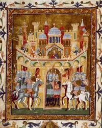 Crusades: the defense of Jerusalem (miniature)