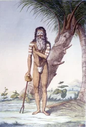 Portrait of a Fakir, India