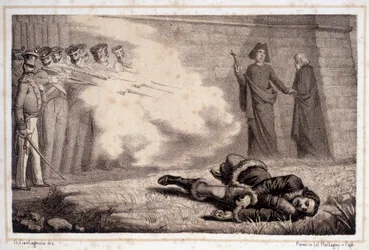 Death of Murat - in 