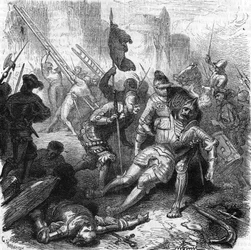 Death of the Bourbon connetable