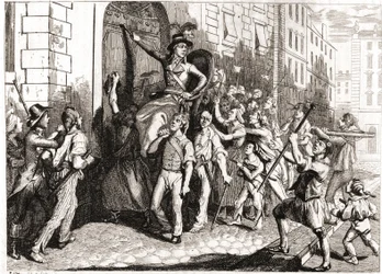 Destruction of the Buildings of Lyon During the French Revolution