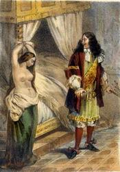 Donatien Alphonse François de Sade (1740-1814), better known as Marquis de Sade. Engraving from the beginning of the 19th century.