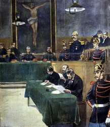 Dreyfus Case, Commander Esterhazy at the War Council