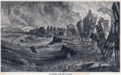 Earthquake from Lisbon to Portugal on 1 November 1755