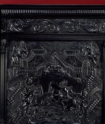 Horatius Cocles Defends the Sublicius Bridge in Rome (detail)