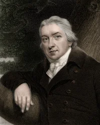 Edward Jenner 1749-1823 - engraving - 19th century
