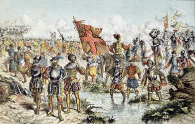 Eighth War of Religions (1585-1598): the battle of Ivry on 14/03/1590