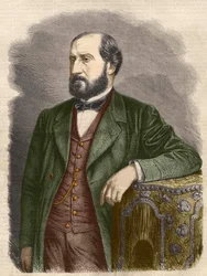 Emile Augier, French Playwright (1820 - 1889)