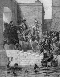 Entry of Henry IV (1553-1610), King of France, in Paris, March 22