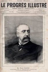 Felix Faure, President of the French Republic