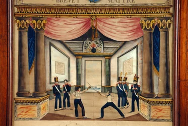 Fencing: patent of Contre-pointe of April 1826