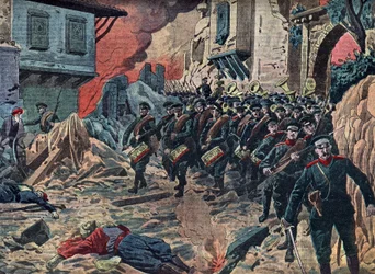 First Balkan War: Bulgarian Army Triumphant after the Battle of Kirk Kilisse, 24/10/1912