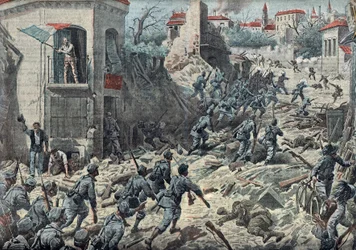 First World War: The Battle of Gorizia on August 9 - 10