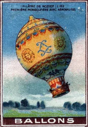 First Balloon Flight with Aeronaut