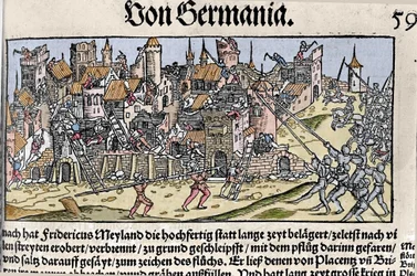 Frederic Barbarossa Emperor of the Holy Roman Empire Conquered and Destroyed Milan in 1162