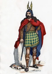 Gallic leader under Roman domination - in 