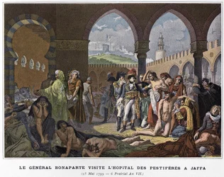 General Bonaparte visited the Pestiferous Hospital in Jaffa on May 25