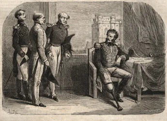 General Daumesnil Refusing to Surrender the Chateau de Vincennes