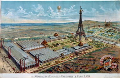 General View of the Paris Universal Exhibition in 1889