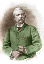 Henry Morton Stanley in Cairo on January 17, 1890