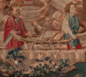 History of Saint Piat and Saint Eleuthère, Scene 5 (detail)