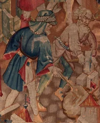 History of Saint Piat and Saint Eleuthère, Scene 5 (Detail)