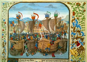 The Naval Battle of the Ecluse, Sluis on 20/06/1340